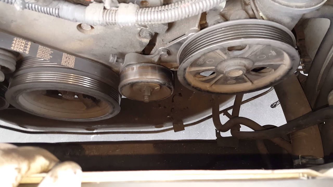 Dodge Intrepid  alternator removal 2.7 2002