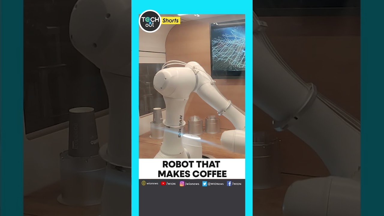 Coffee-making robot | Tech It Out Shorts