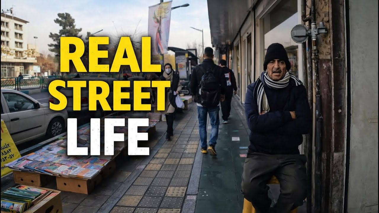 From Enqelab Square to University of Tehran | POV Walk