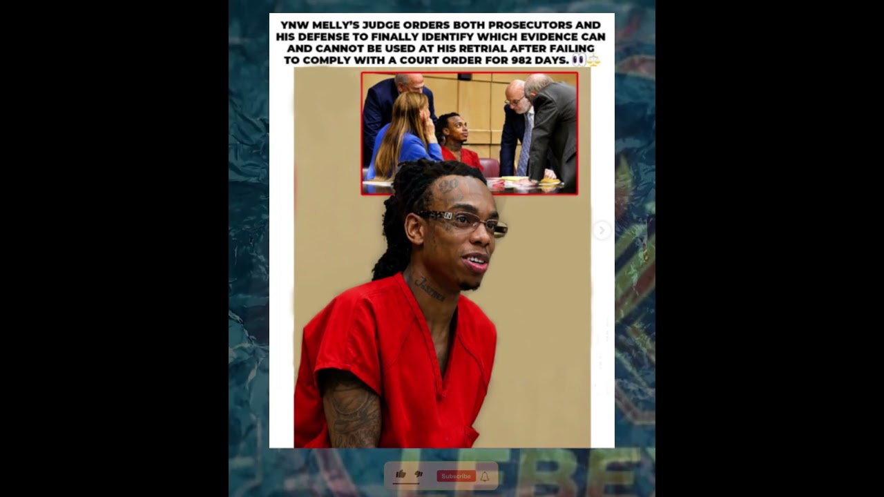 🚨 YNW MELLY JUDGE ORDERS BOTH SIDES TO FINALLY IDENTIFY TRIAL EVIDENCE #ynwmelly #shorts