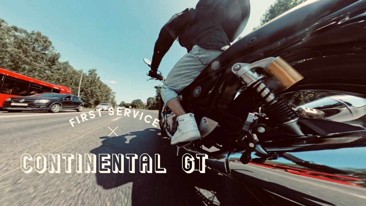Royal Enfield Continental GT. Первый сервис "500". Общение с дилером и апдейты на пробеге 700км.