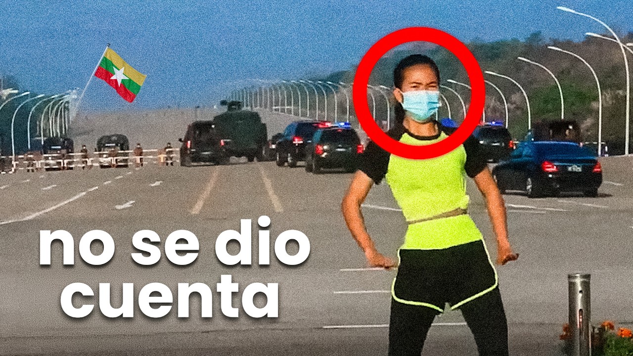 Grabó un golpe de Estado en directo