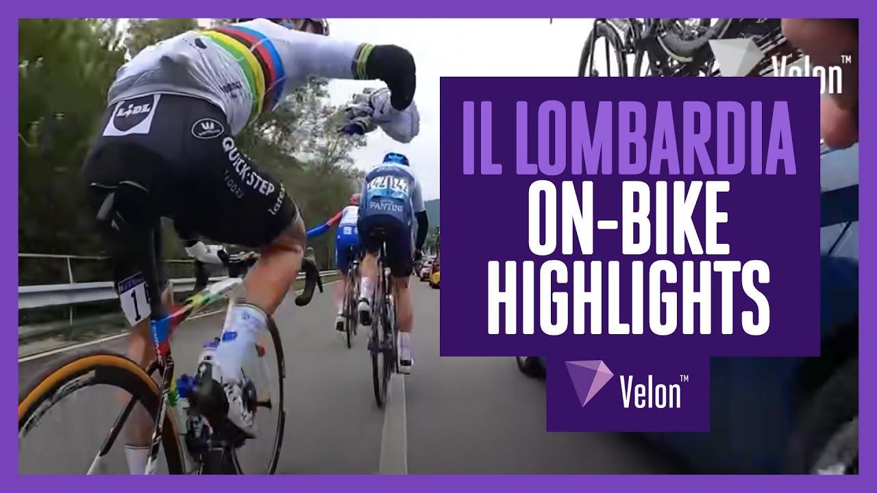 Il Lombardia 2021: on-bike highlights | Race of the Falling Leaves