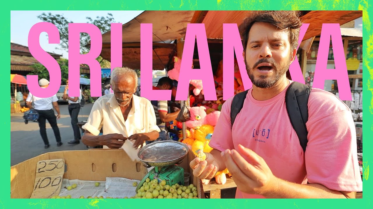 PROVANDO COMIDA DE RUA NO SRI LANKA 🇱🇰  | O que ninguém mostra - Colombo