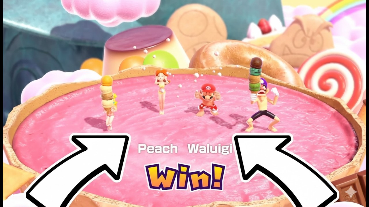 Ultimate Coin Battle! Peach vs Daisy (Bikini Battle) - Mario Party Superstars Gameplay