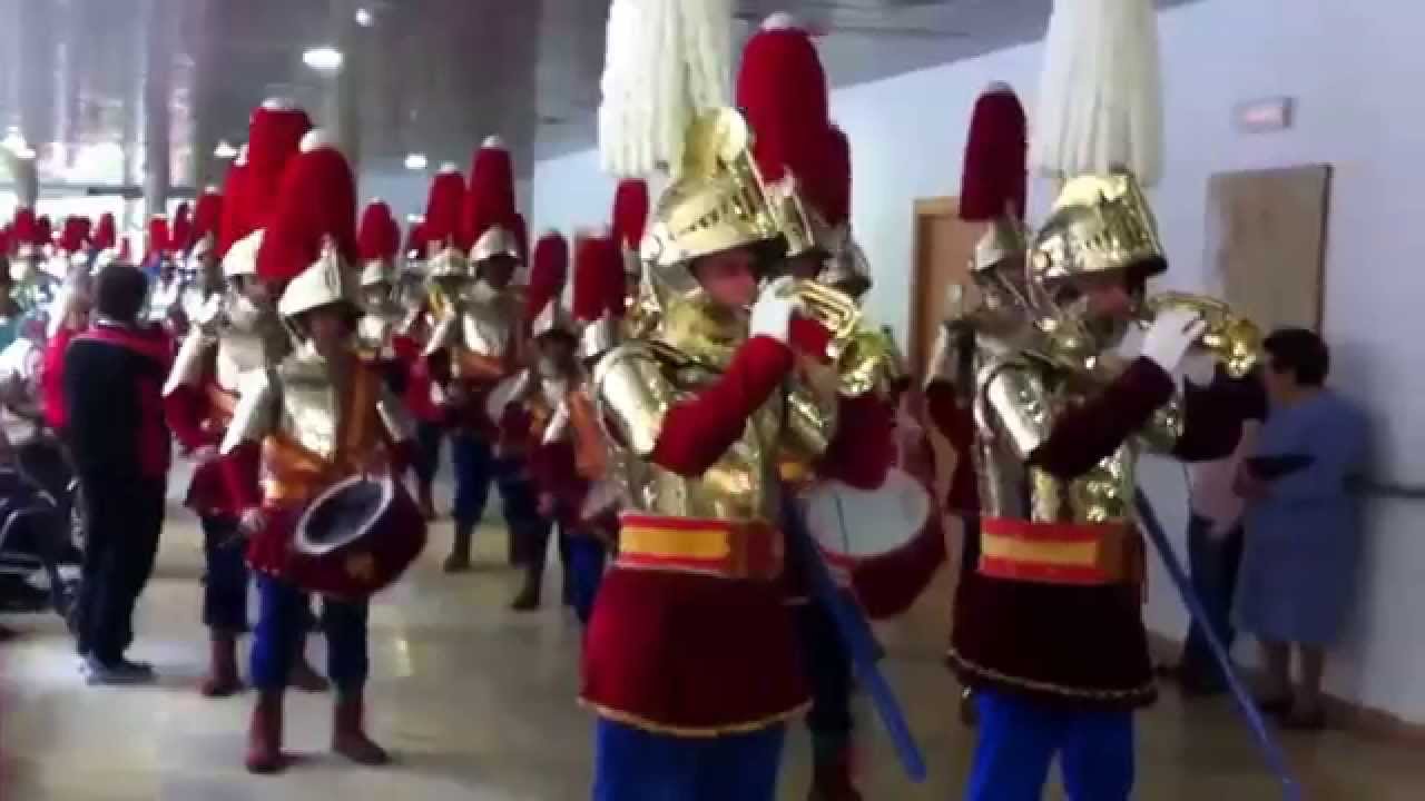 Los Armaos  de Almagro visitan la Residencia Campo de Calatrava