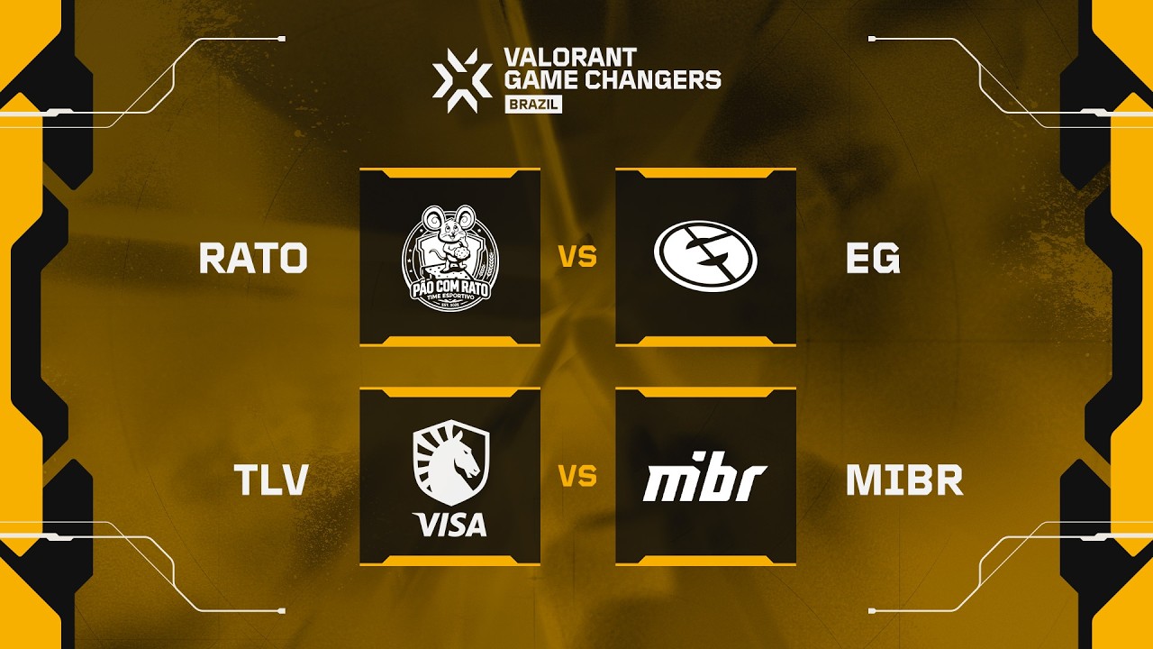 RATO x EG | TLV x MIBR | Game Changers Brazil 2026 Etapa 1 | Playoffs - Dia 2 (MD3)