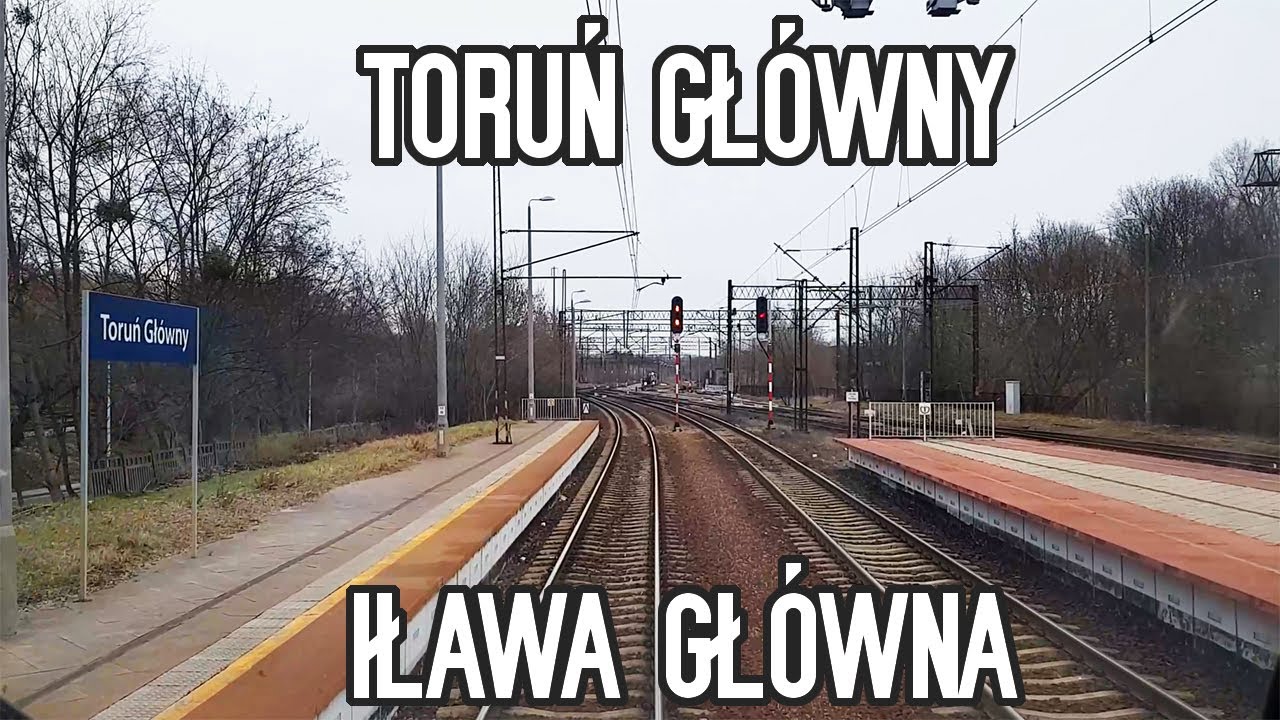 [CabView] ( Toruń Kluczyki ) - Toruń Główny - Iława Główna - PaprykoweFilmy