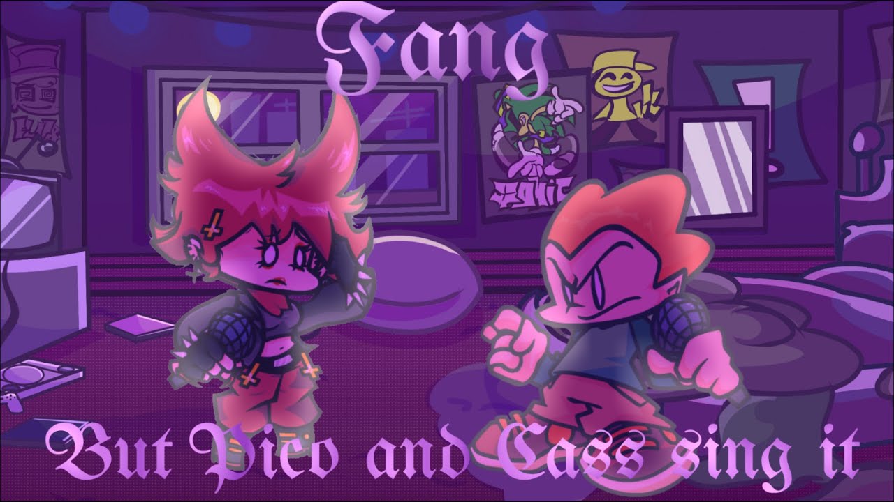 Friday Night Funkin'|| Fang But Pico And Cassandra Sing It
