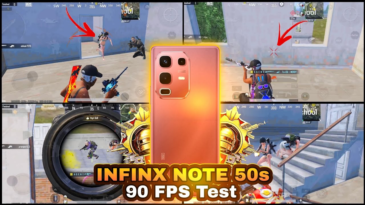 BGMI 4.0 | Conqueror Lobby 1v4 Clutch 😱 Infinix Note 50s | BGMI 4.0 Update 90 FPS Test 🔥