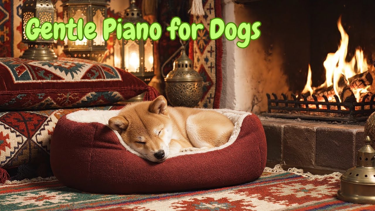 Relaxing Piano Music for Dogs 🐶 Calm Your Dog & Reduce Separation Anxiety