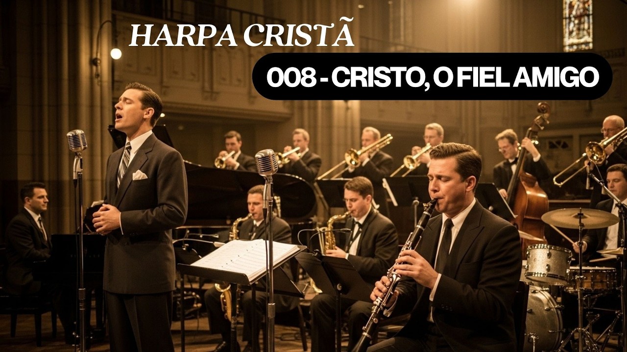 Hino 008 - Cristo, o Fiel Amigo | Com Letra | Harpa Cristã | Bug Band