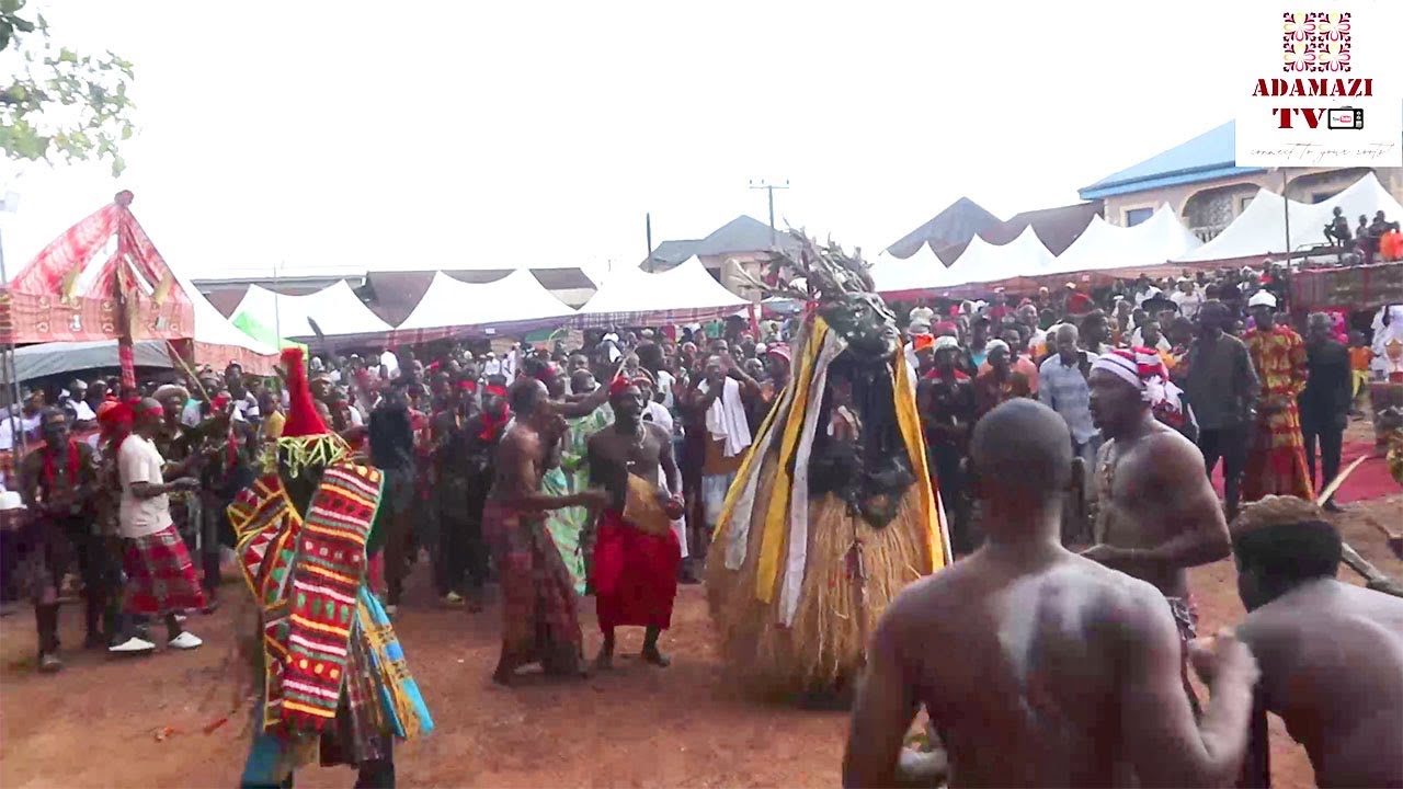 HOW UGWUDIKE ASAGA THE MIGHTY AFRICAN AROCHUKWU gods APPEARED AT IKEJI ARO 2022