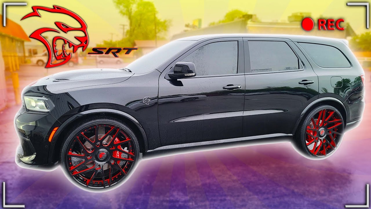 FIRST 2021 HELLCAT DURANGO MOUNTED ON 26INCH FORGIATOS