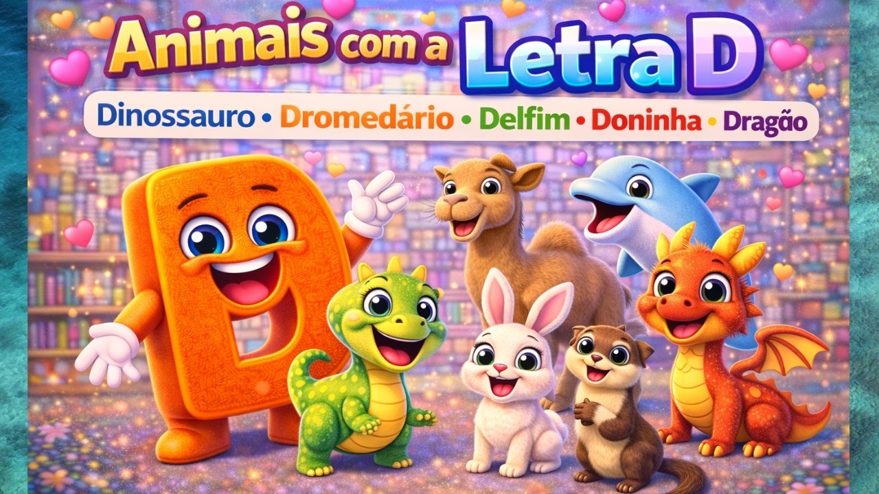 Aprenda com as Letras ,D,E,F Episodio 2