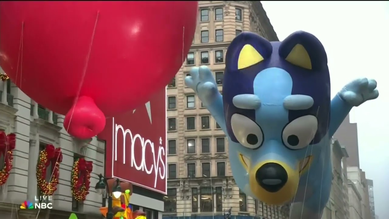 Bluey Float | Highlights | Macy's Thanksgiving Day Parade 2024