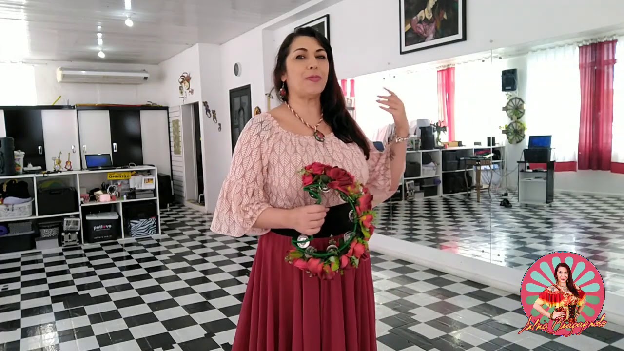 Pandeiro Cigano - Dica para dança cigana Estilo Brasileiro com Silvia Bragagnolo