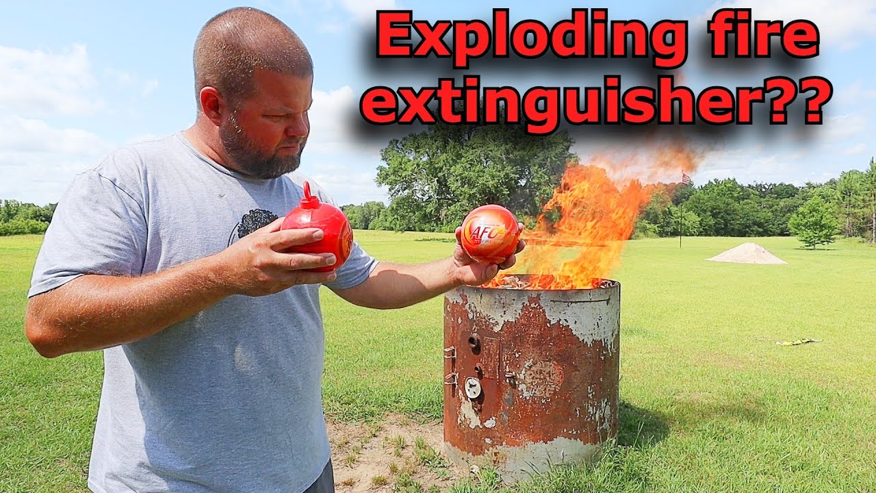 Exploding fire extinguisher for lithium battery fires???? #769
