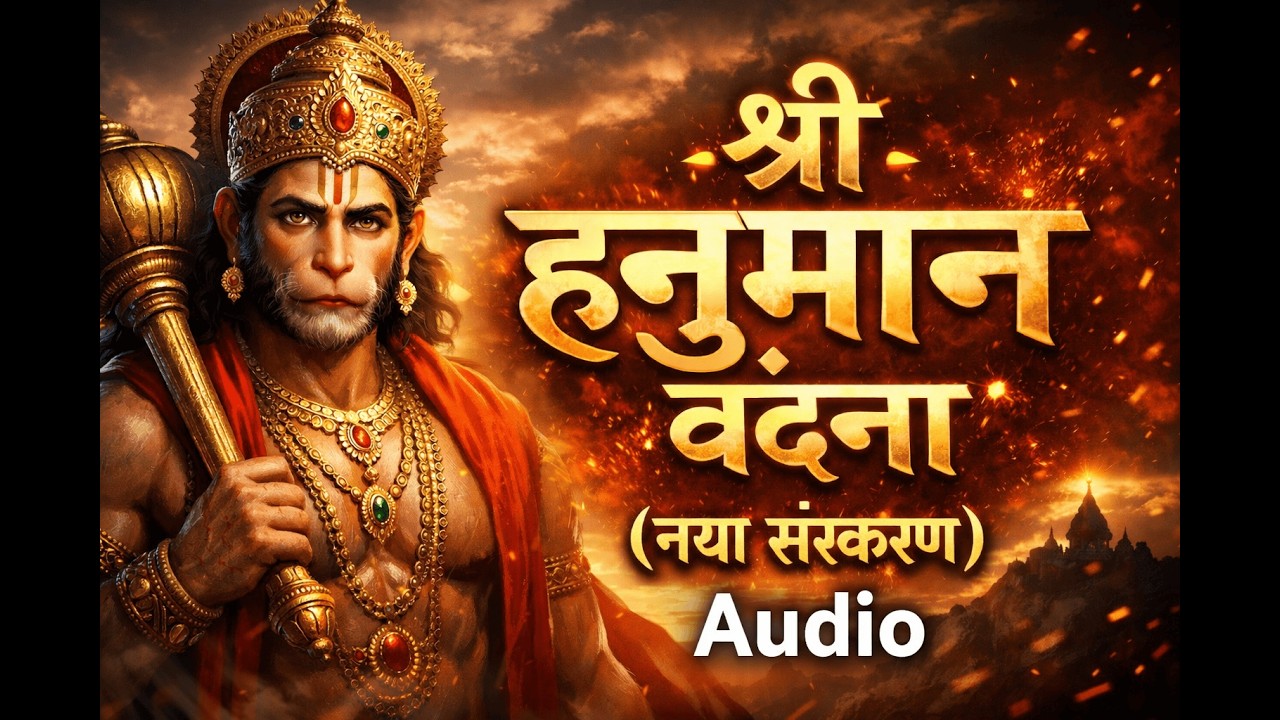 हनुमान वंदना (नया संस्करण) | Powerful Hanuman Bhajan | Sankat Mochan | Bajrangbali Bhakti Song