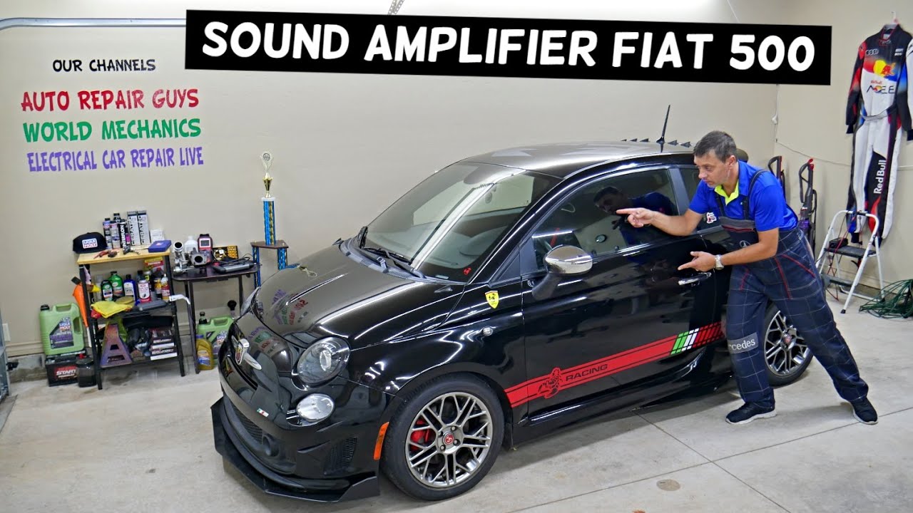 FIAT 500 NO SOUND FROM RADIO FIAT 500 ABARTH