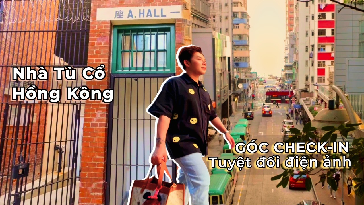 Góc chụp hình khiến ai cũng phải xếp hàng ở Kennedy Town ? - Nhà tù cổ Tai Kwun - Du lịch Hồng Kông