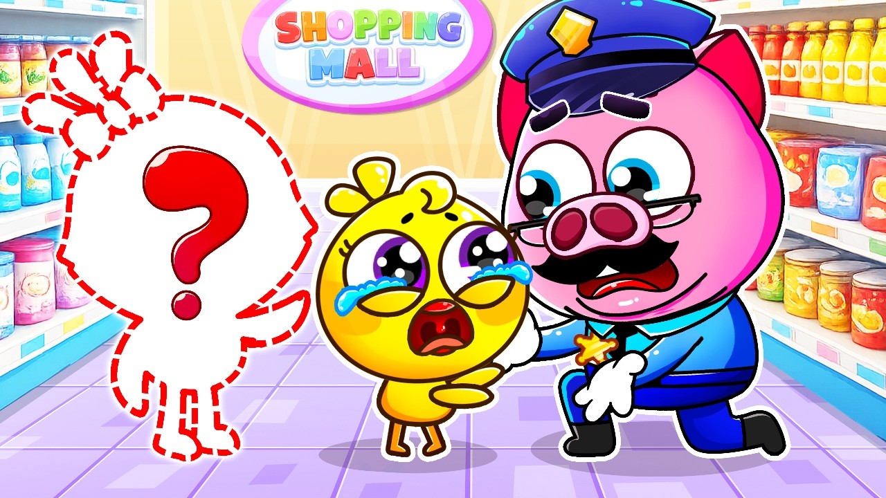 Baby Got Lost (Shopping Mall) | Who Took My Baby Away +More Nursery Rhymes&Kids Songs by Lamba Lamby