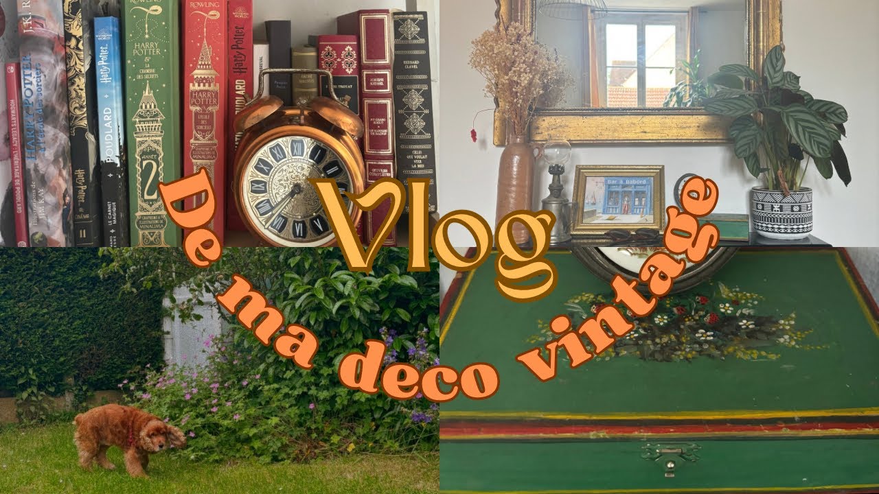 Ma déco vintage et chinée 🌻