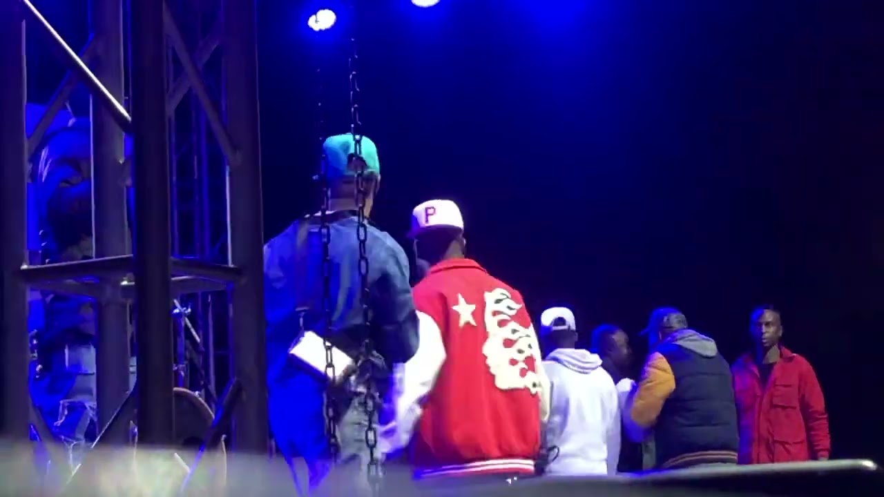 Confused vs Platnum Prince clashing at stage at Freeman home coming Dz stadium 2025