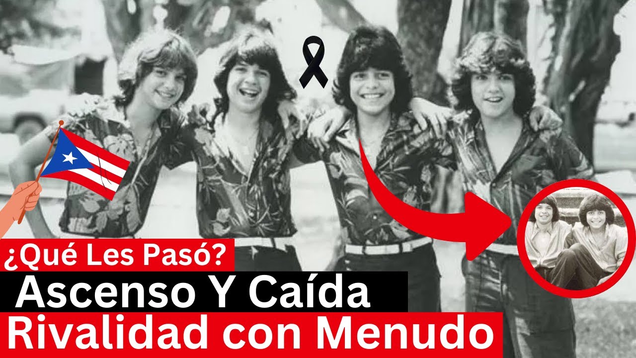 La Triste Historia de Los Chicos de Puerto Rico |  Su Rivalidad con Menudo |  Así se Destruyeron