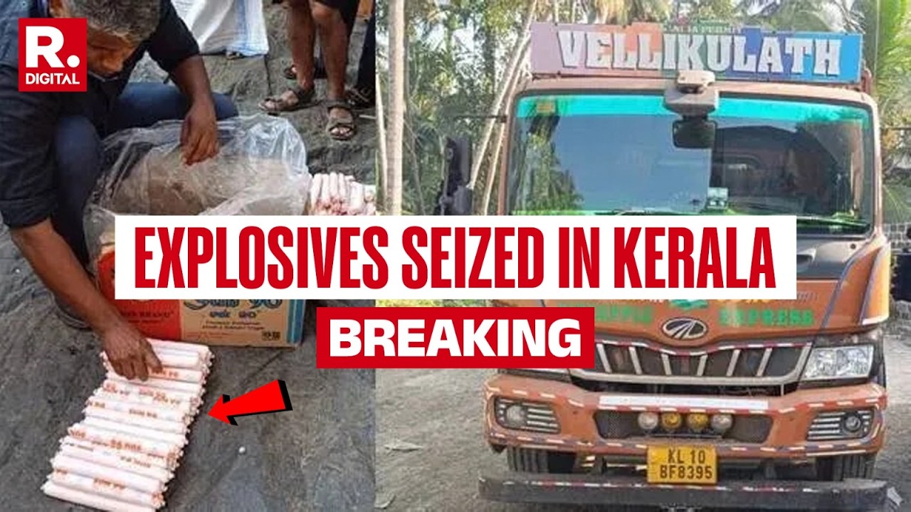Kerala Police Seizes Huge Quantity of Explosives From Onion-Laden Truck In Malappuram