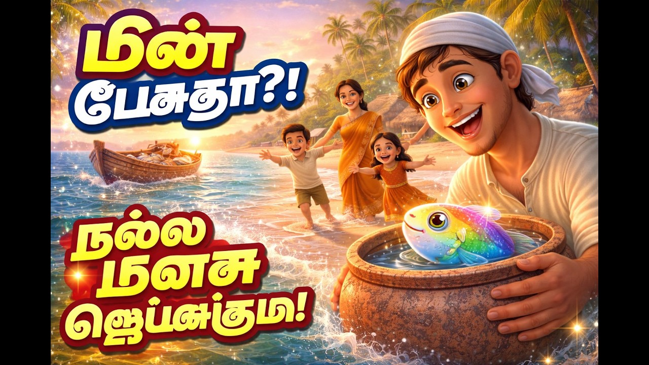 பேசும் மீனும் நல்ல மனசு முத்துவும் 🐟✨ | மனதை தொட்ட கதை