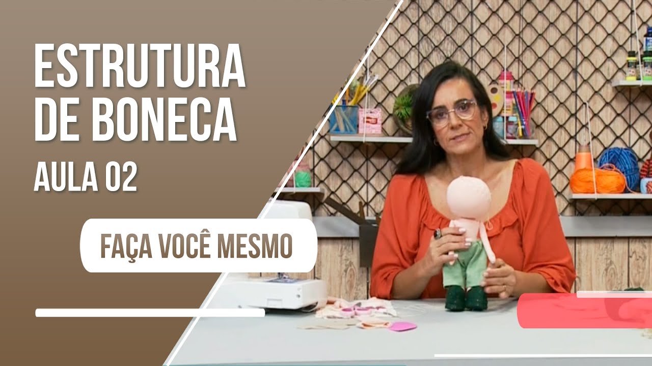 Minicurso de bonecas: aprenda a fazer o corpinho da boneca russa