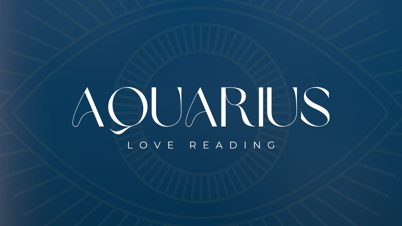 AQUARIUS LOVE: Someone You Stopped Speaking To! You Gotta Hear This Aquarius!