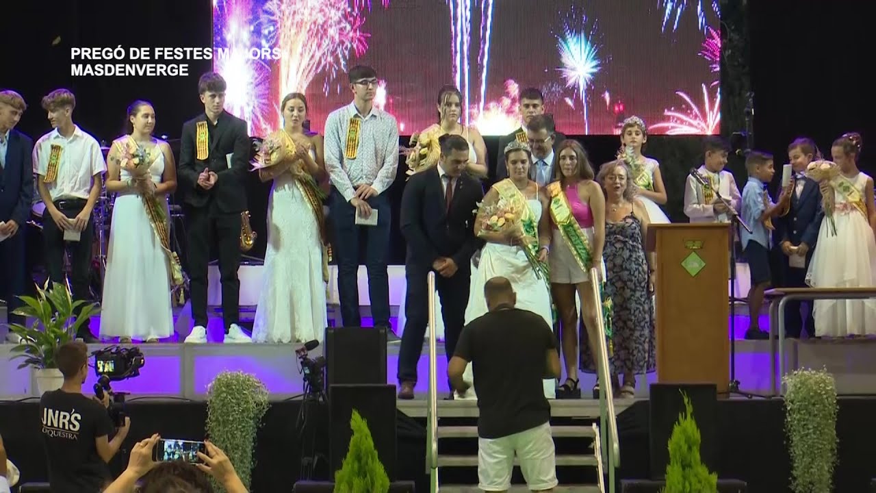 Pregó de Festa Major a Masdenverge
