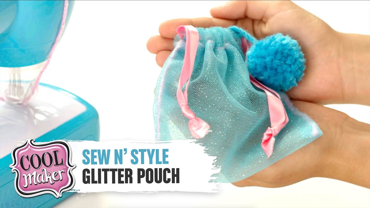 Cool Maker | Sew N' Style Machine | How To Make A Glitter Pouch