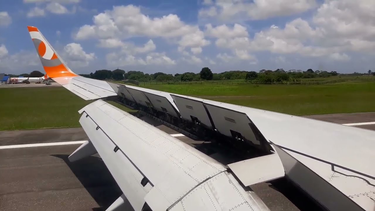 Pouso em João Pessoa (JPA) | Boeing 737-800 PR-GTV da Gol