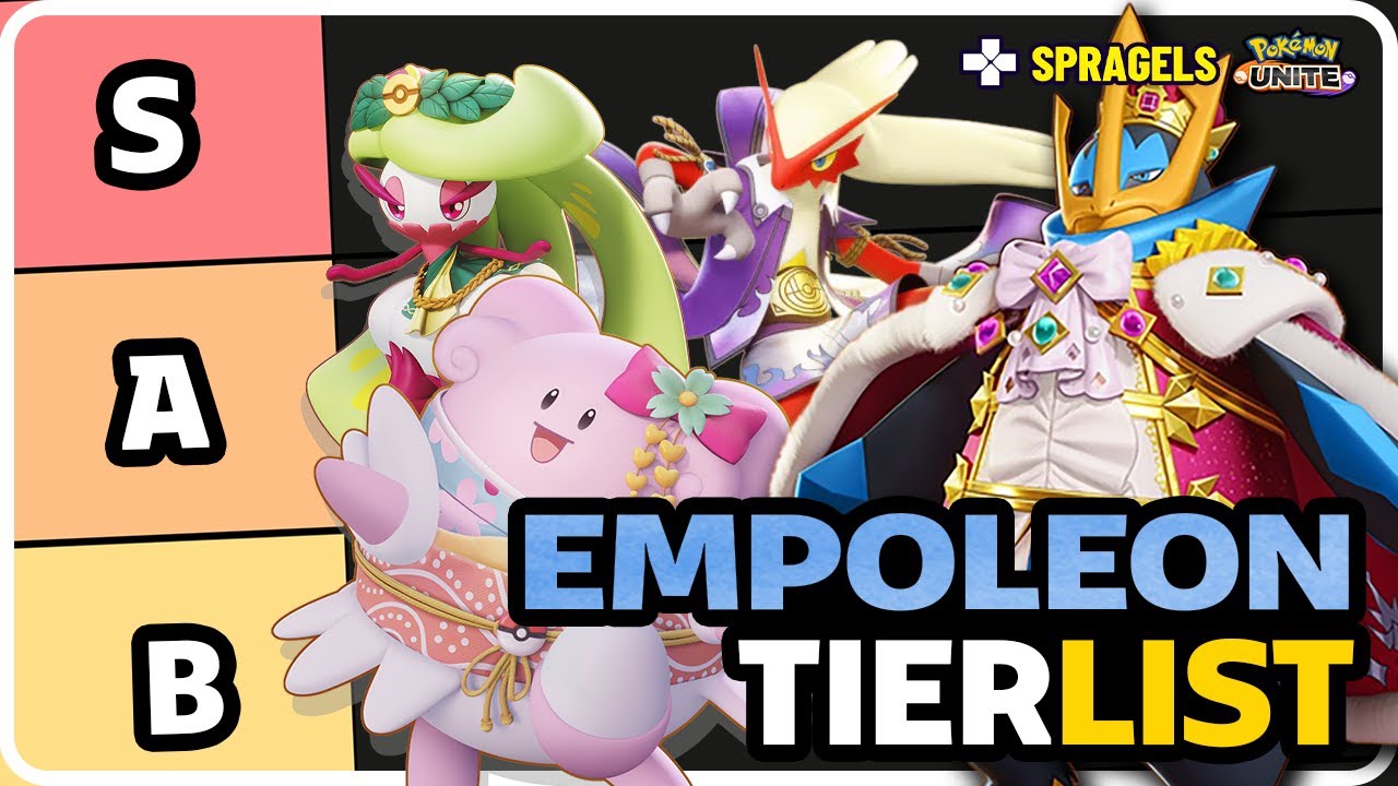 НОВЫЙ СПИСОК УРОВНЕЙ Empoleon Pokemon Unite