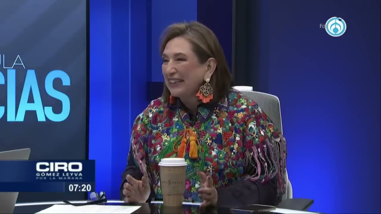 Xóchitl Gálvez en entrevista con Ciro Gómez Leyva en@GrupoFormula-RF 27/06/23
