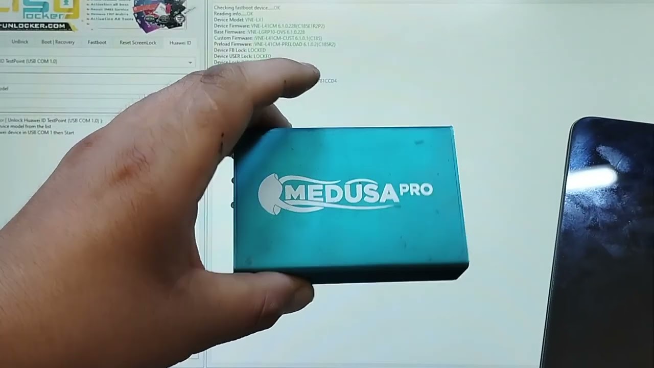HONOR X6 FRP UNLOCK ON MEDUSA PRO