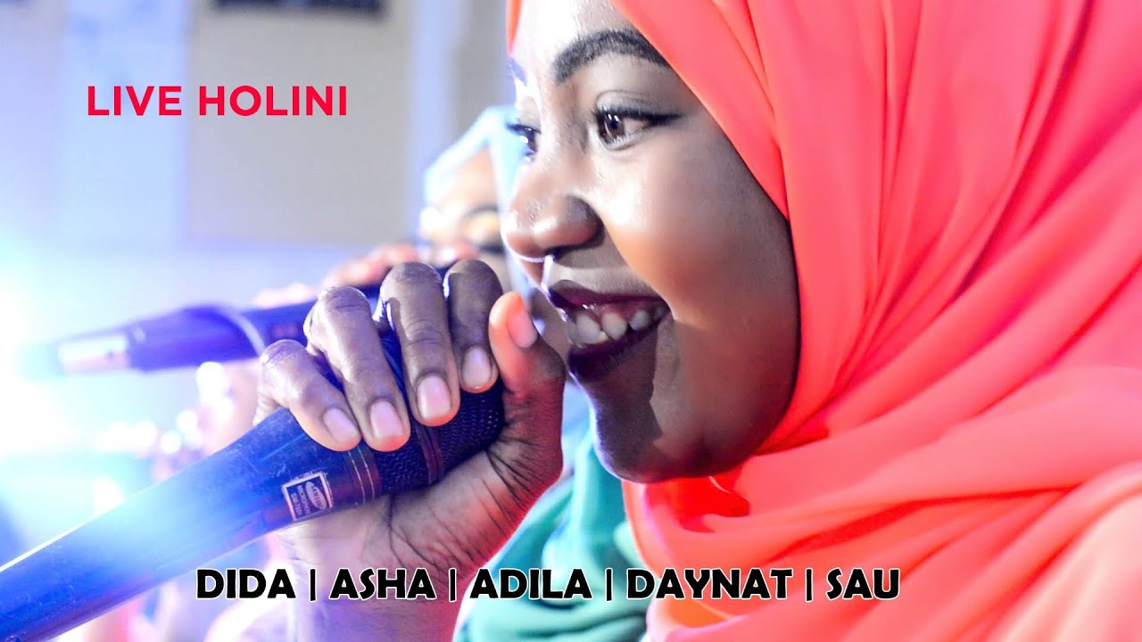 MASTAA WA QASWIDA ZANZIBAR WAMFUNZA UKHTY MWANACHA HOLINI LIVE  [DIDA , ASHA , ADILA, DAYNAT & SAU]