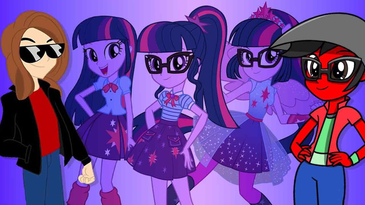 TWILIGHT SPARKLE - EQUESTRIA GIRLS VISUAL HISTORY/EVERY OUTFIT [REDO]