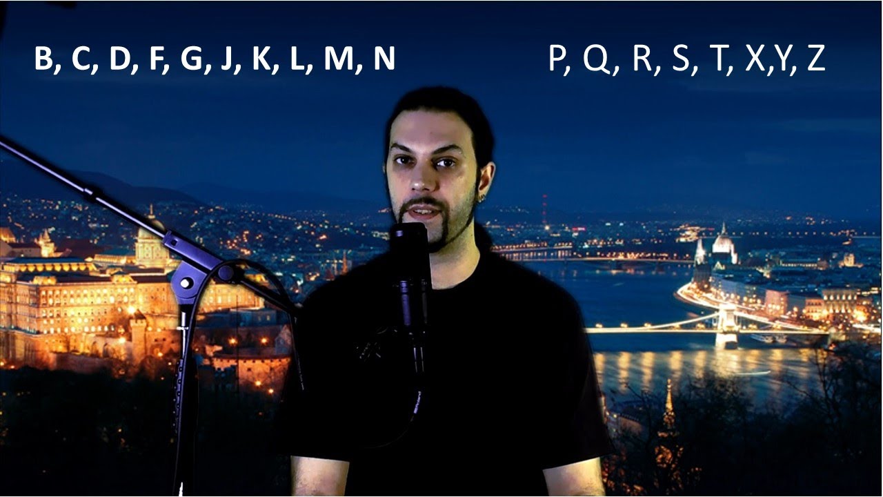 Beginner Hungarian Lesson pt. 2: The single consonants of the hungarian language
