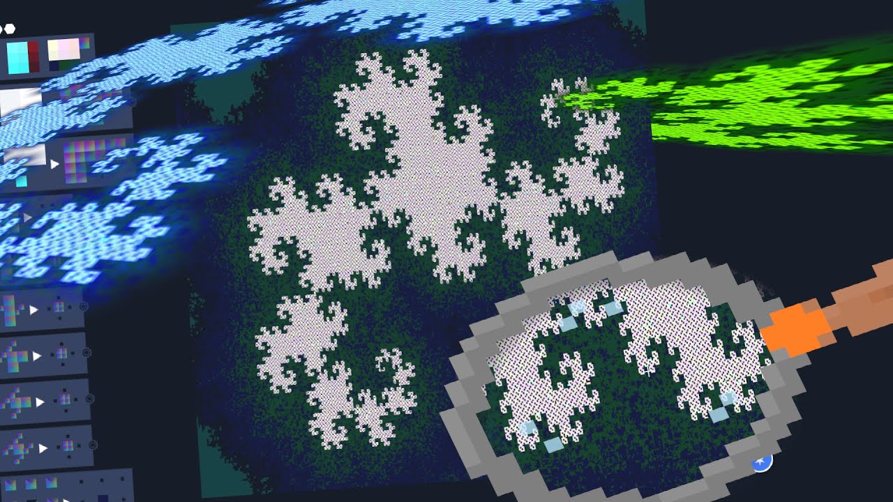 Dragon Fractal in CellPond