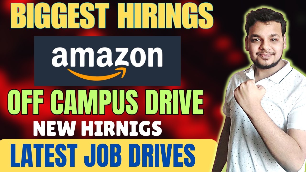 Amazon Direct Hiring , Verinite | Off Campus Drive | 2026, 2025, 2024 Batch Hiring | Fresher Jobs