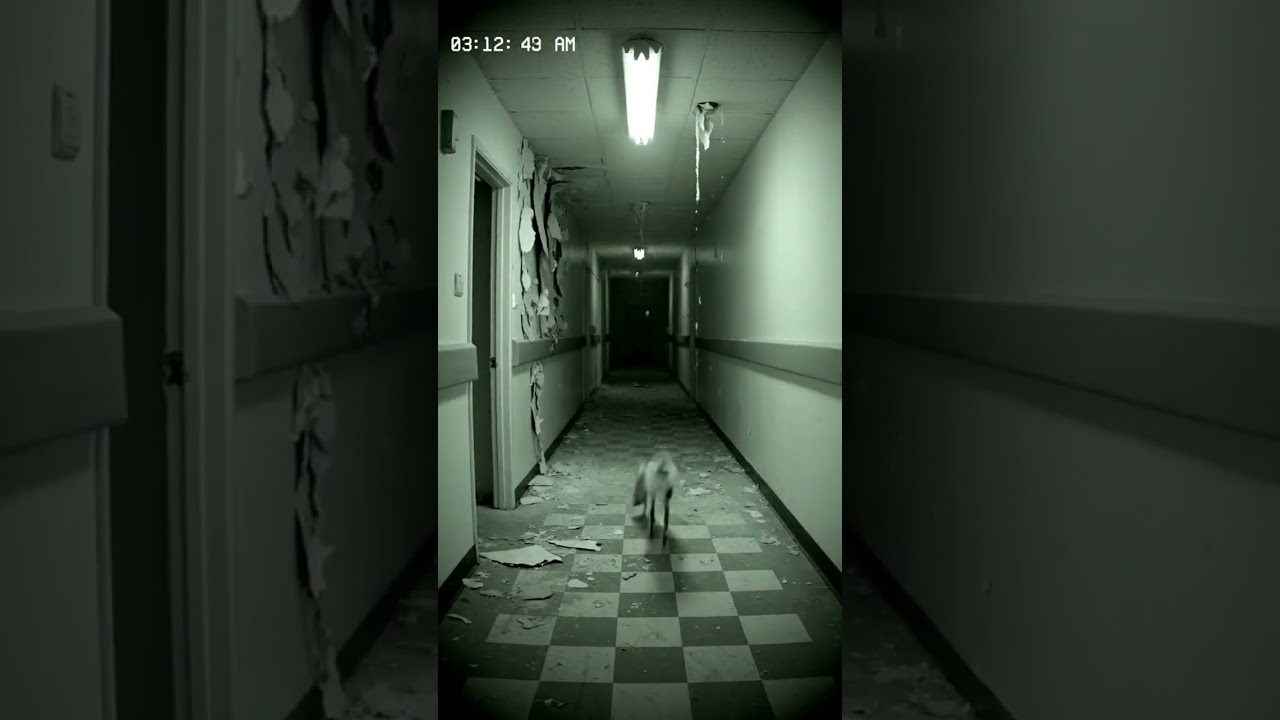 The Fox in the Hospital Corridor #SurrealHorror #FoxApparition #AbandonedPlaces