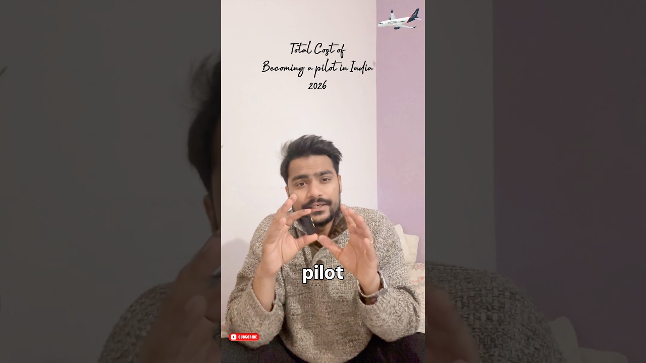 Cost of Becoming a Pilot in India 2026 | Full CPL Cost Breakdown 