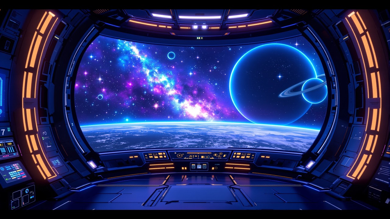 crossing the edge of the galaxy | deep space melodic trance mix