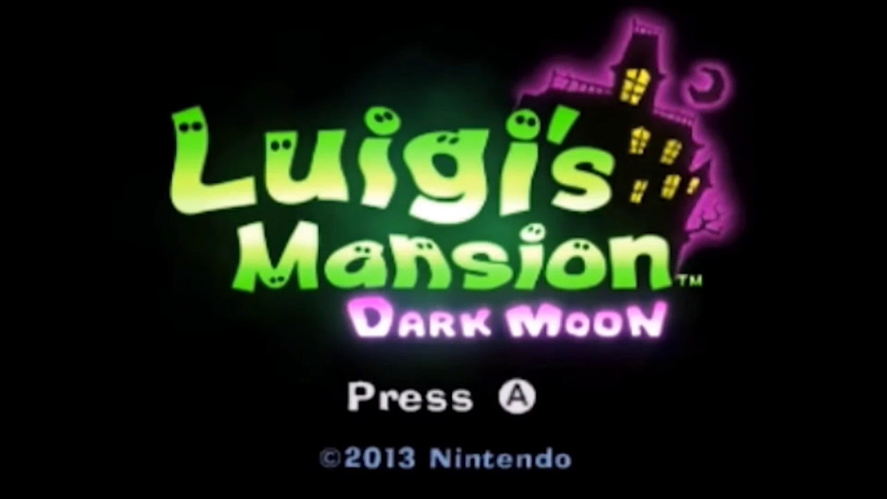 Luigi's Mansion Dark Moon (2) 3DS Anti-piracy Screen