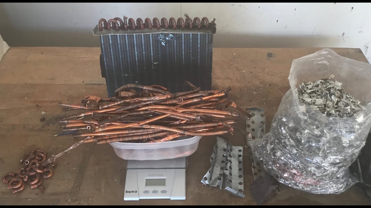 Scrapping copper/aluminum radiators. Is it worth more separating the copper from the aluminum?