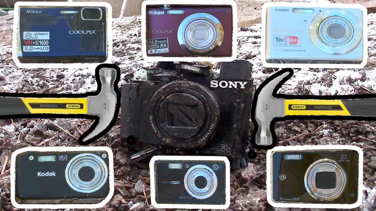 Bored Smashing - DIGITAL CAMERAS!